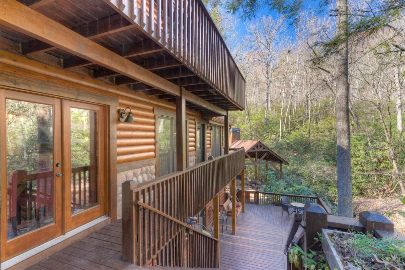 Rushing Waters - Creekside Cabin In North Ga Blue Ridge Exteriör bild