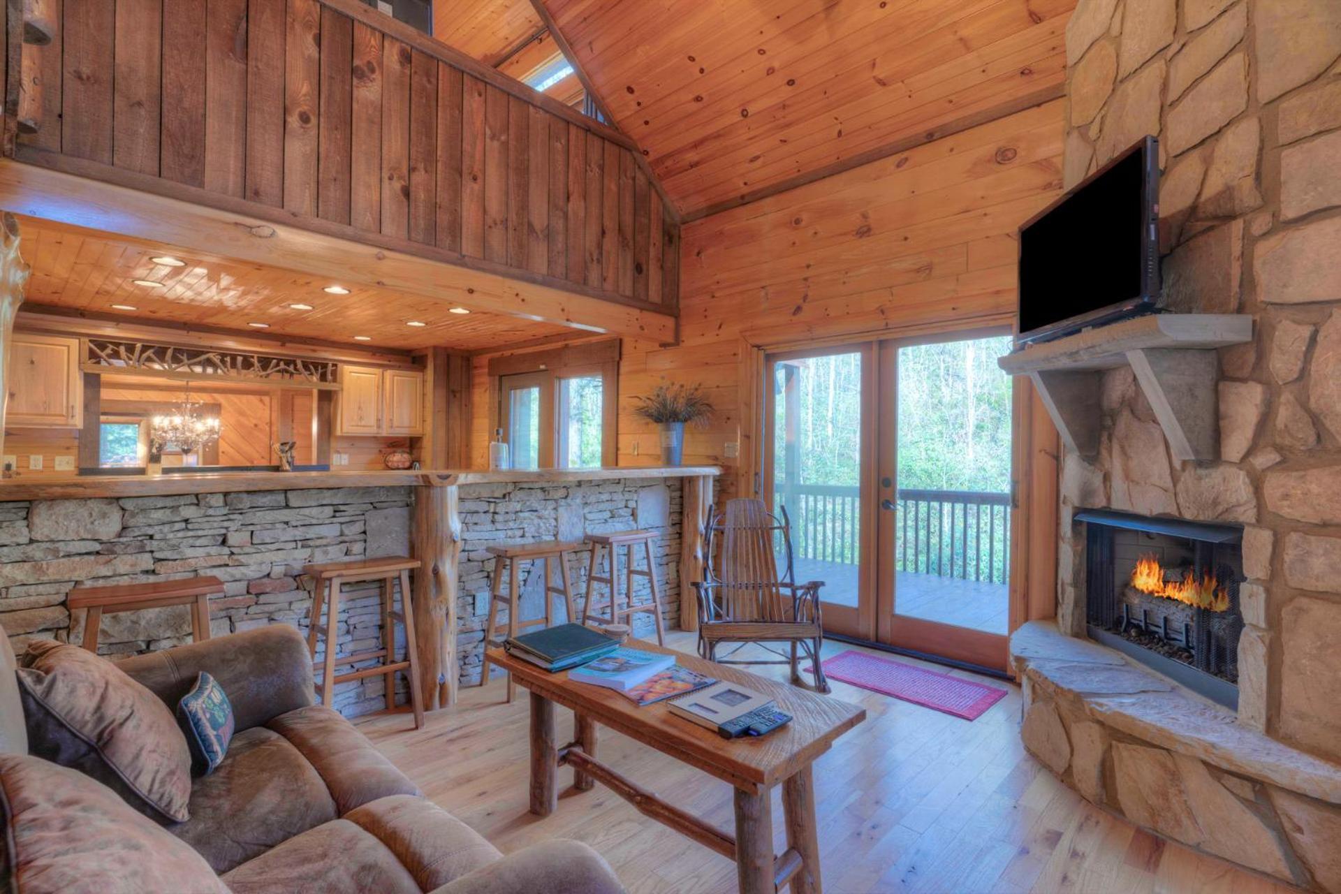 Rushing Waters - Creekside Cabin In North Ga Blue Ridge Exteriör bild