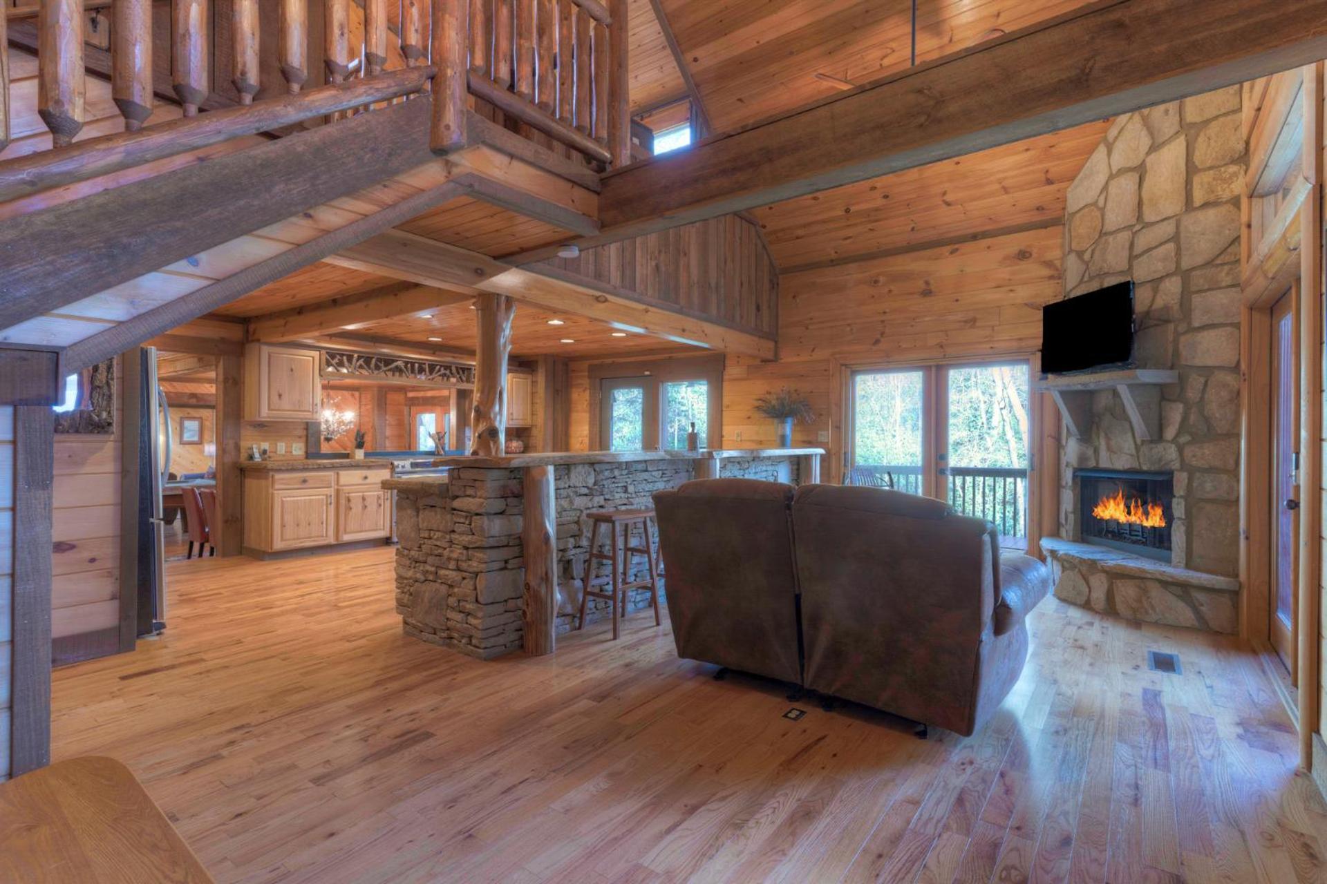 Rushing Waters - Creekside Cabin In North Ga Blue Ridge Exteriör bild