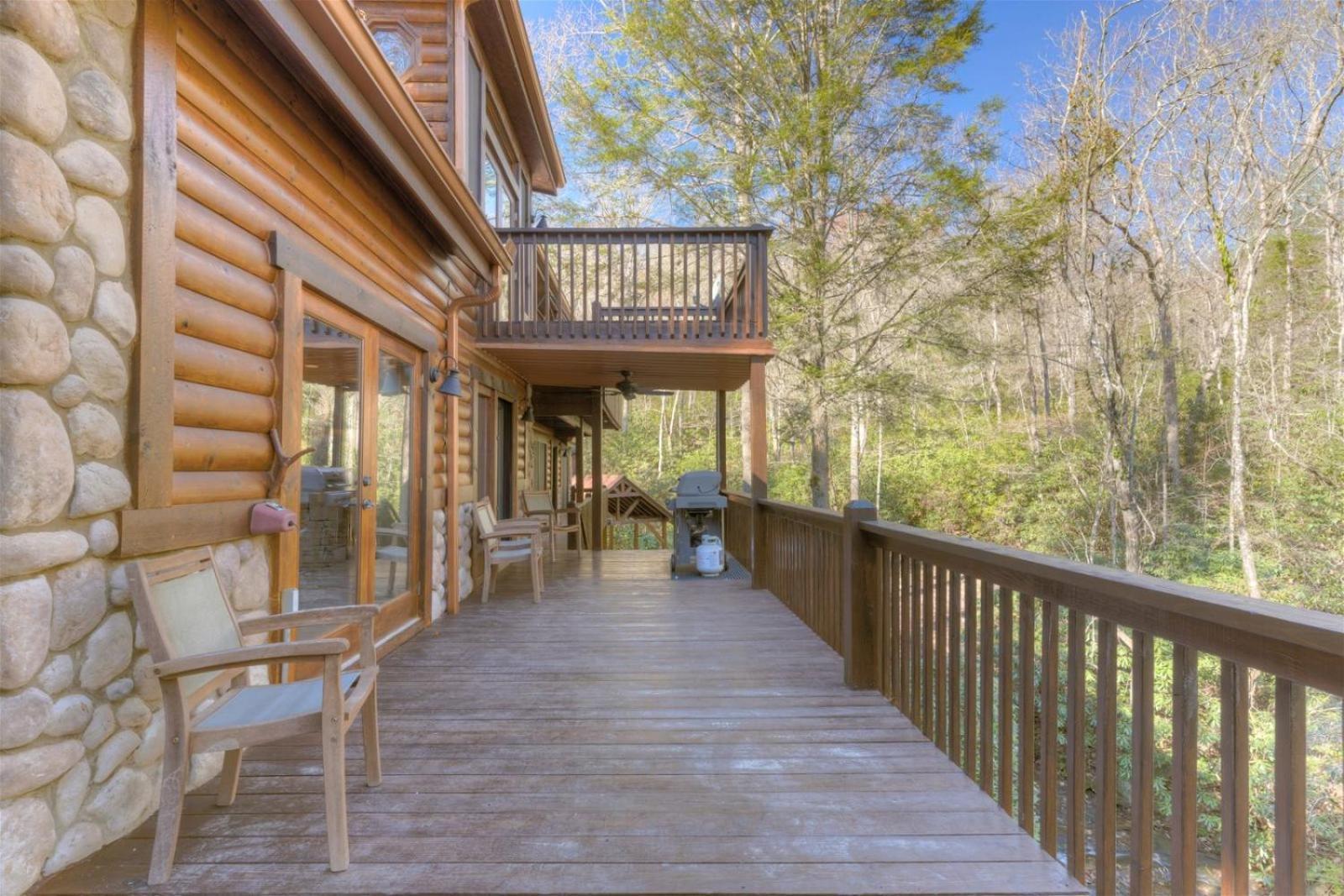 Rushing Waters - Creekside Cabin In North Ga Blue Ridge Exteriör bild