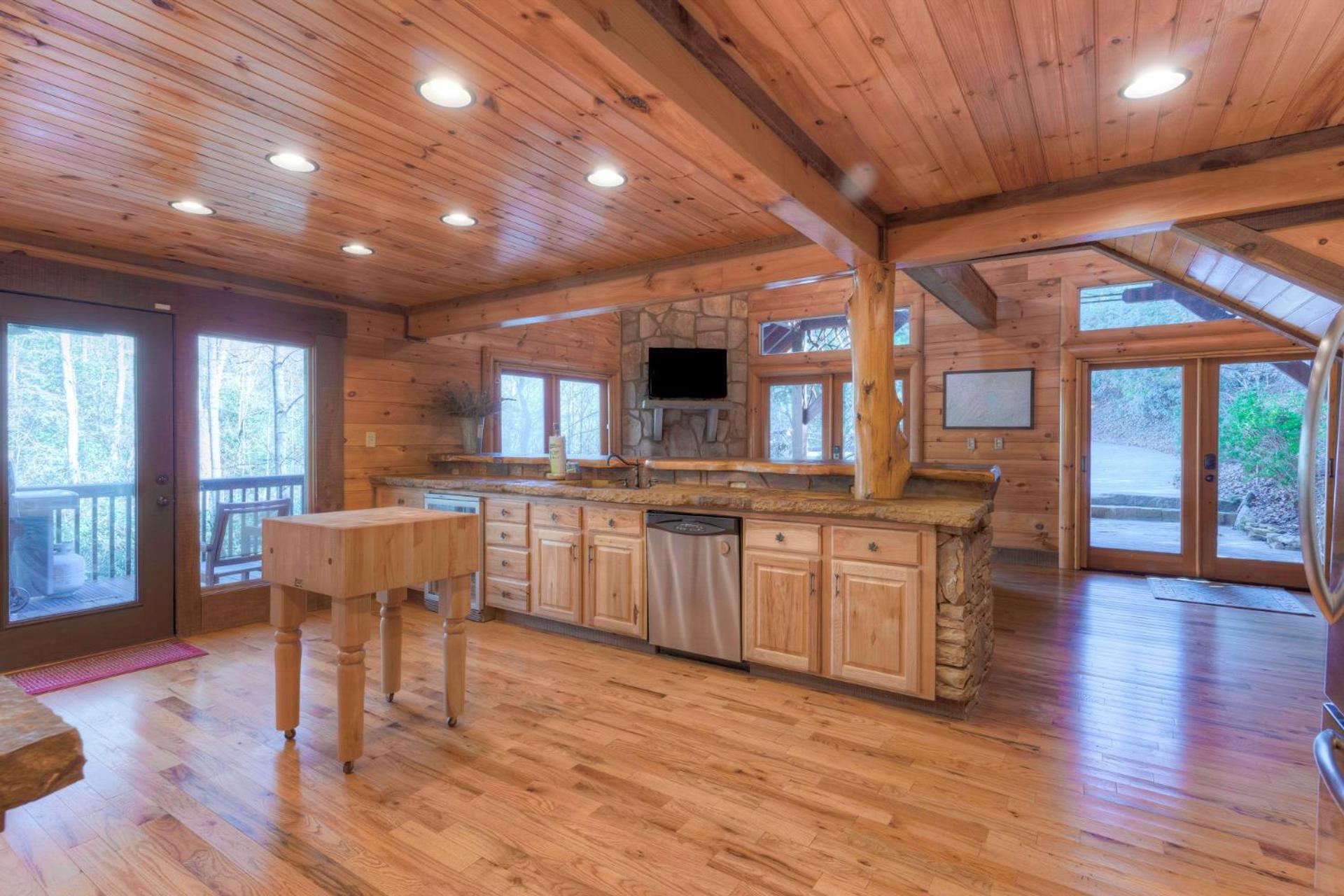 Rushing Waters - Creekside Cabin In North Ga Blue Ridge Exteriör bild